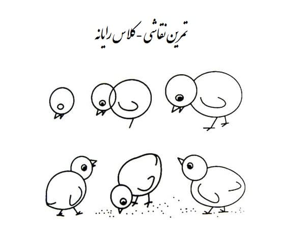 آموزش نقاشی قدم به قدم در برنامه Paint-کلاس کامپیوتر-پیش دبستان و پایه اول